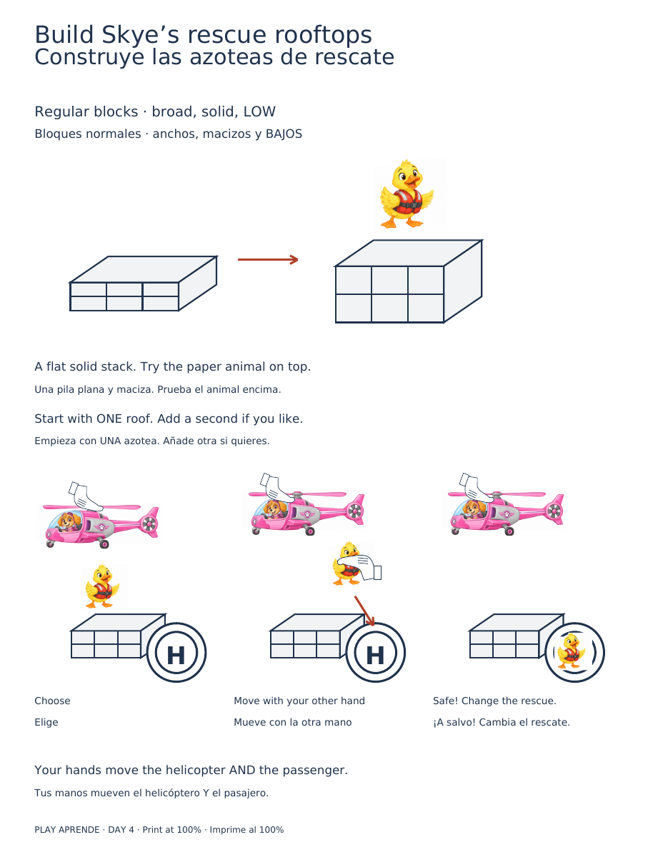 Printable preview: Build Skye’s rescue rooftops