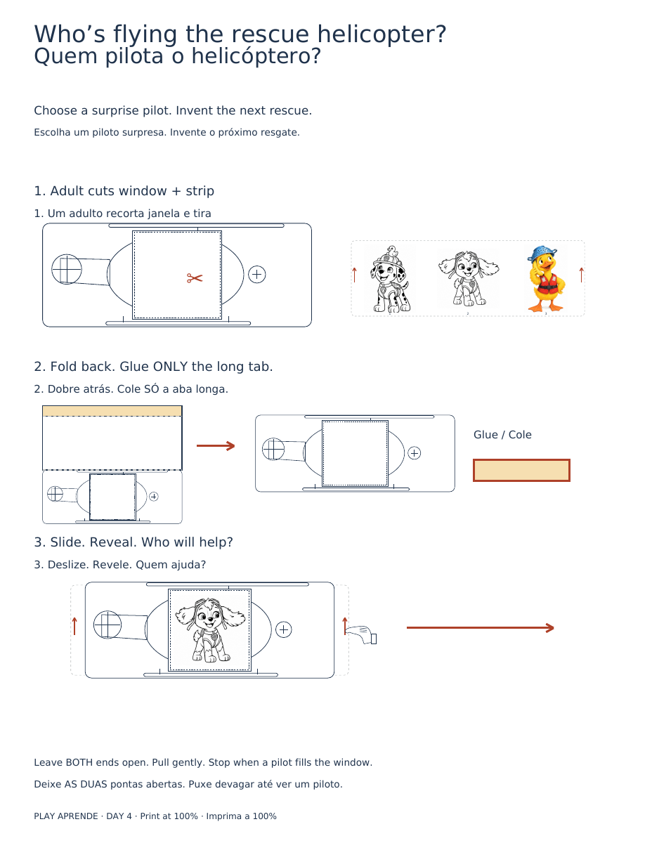 Printable preview: Who’s flying the rescue helicopter?