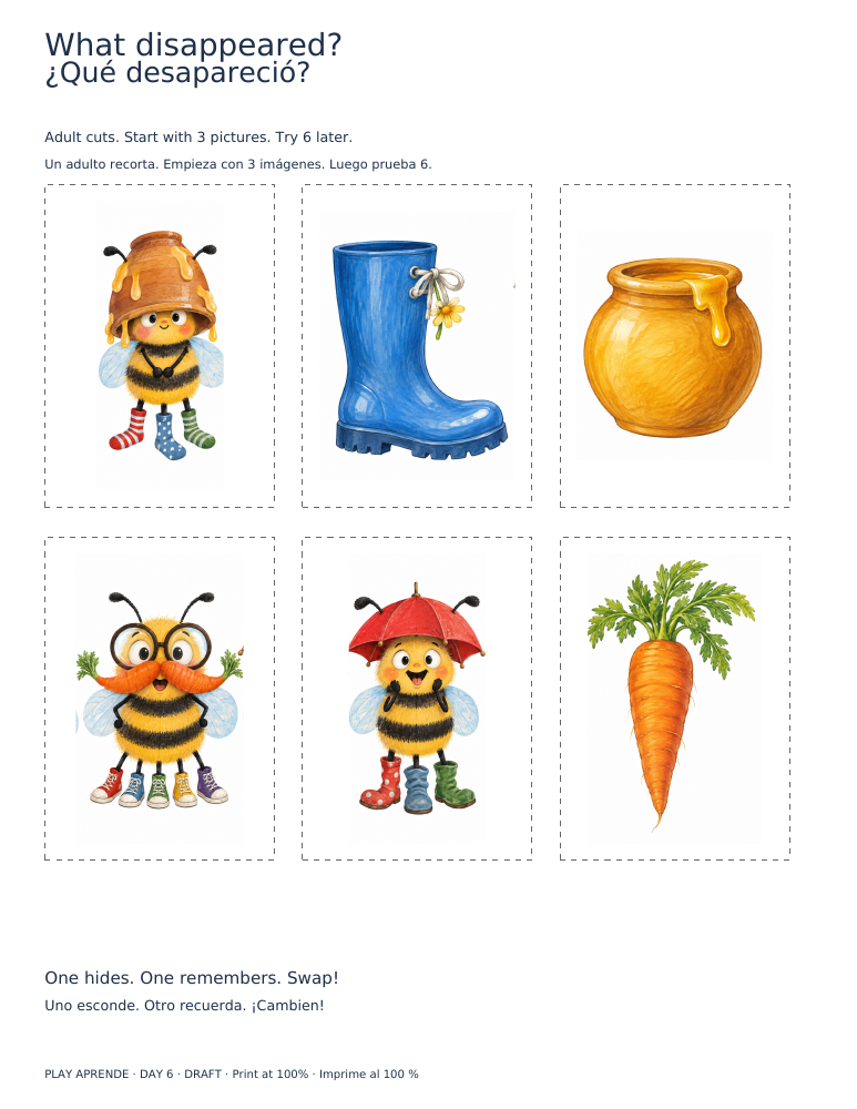 Printable preview: What disappeared?