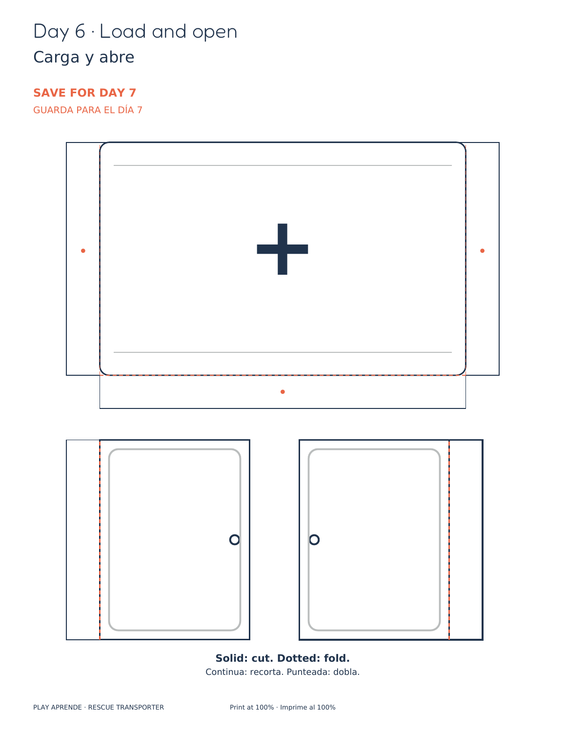 Printable preview: Your transporter pocket and doors