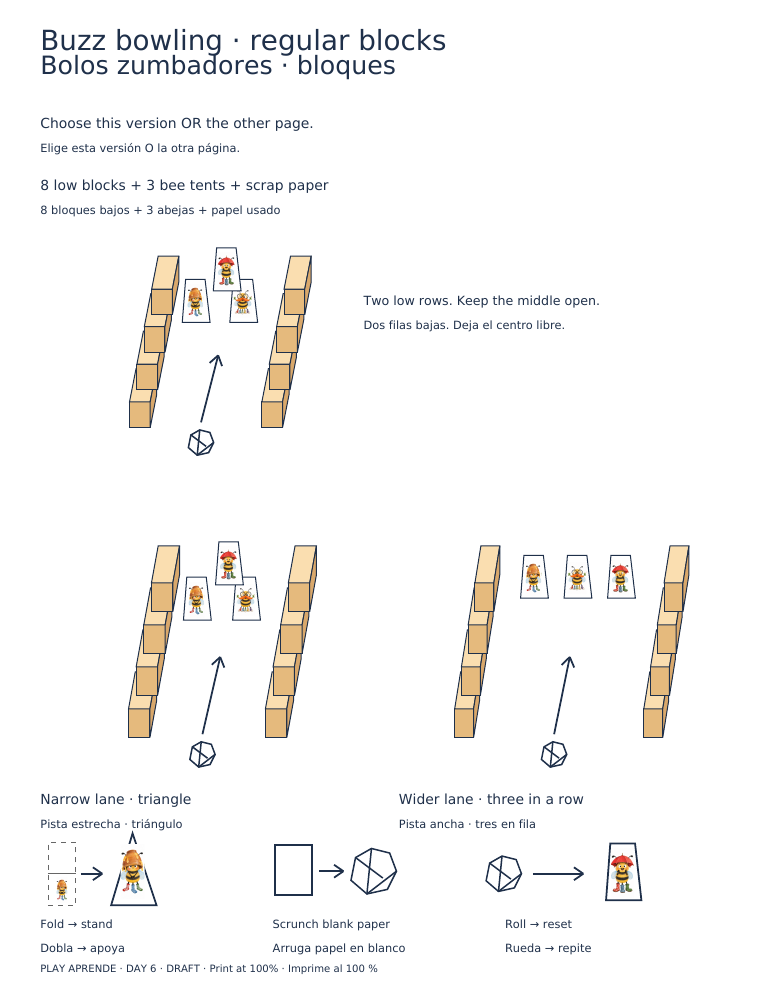 Printable preview: Buzz bowling