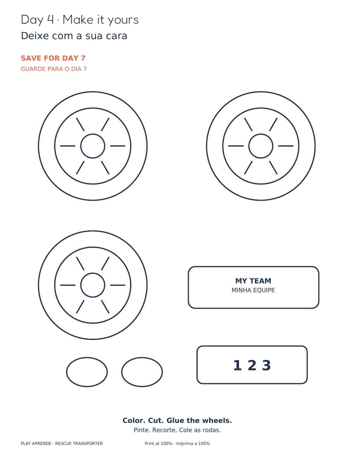 Printable preview: Your truck’s wheels